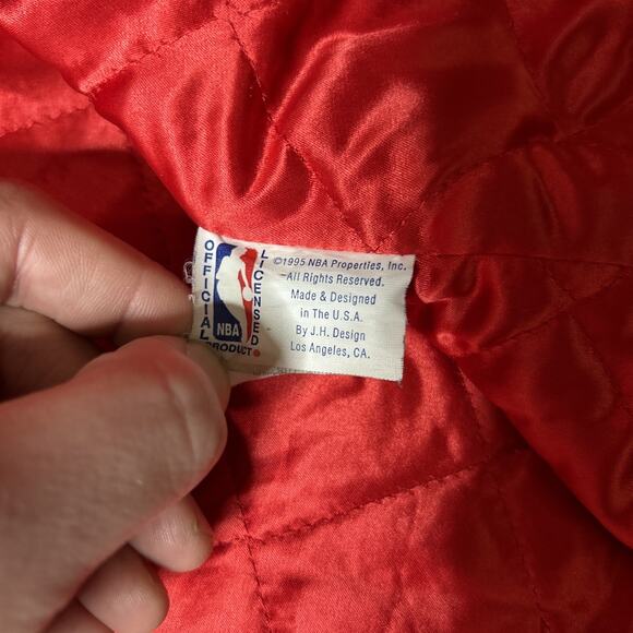 3XLT Jeff Hamilton VINTAGE 72-10 Chicago Bulls Air Jordan 96 NBA champion Jacket - Picture 5 of 16